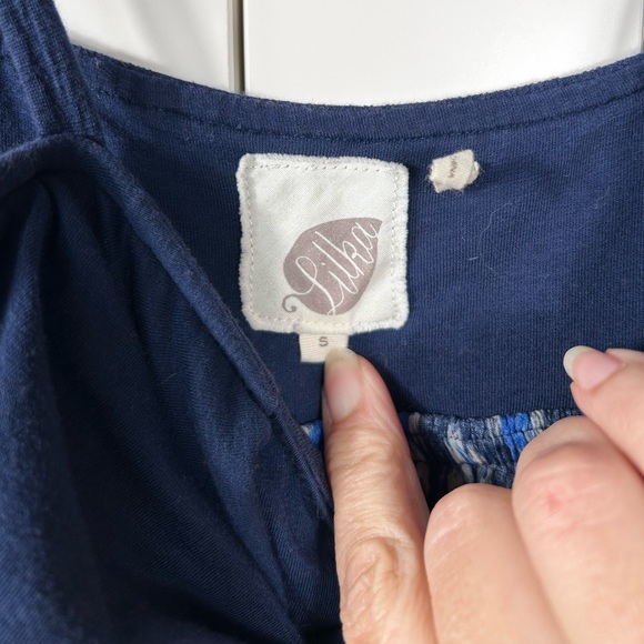 Anthropologie Lilka Cobalt Blue Ikat Maxi
Dress, Small Boho Hippie Summer Straps - Picture 3 of 8